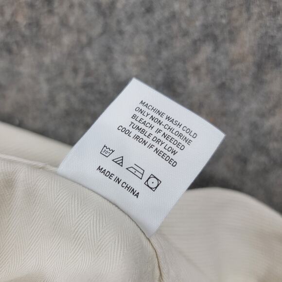 Todd Snyder Slim Fit Bedford Rugged Corduroy Pants size 33x32 White JE038618 - Picture 11 of 12